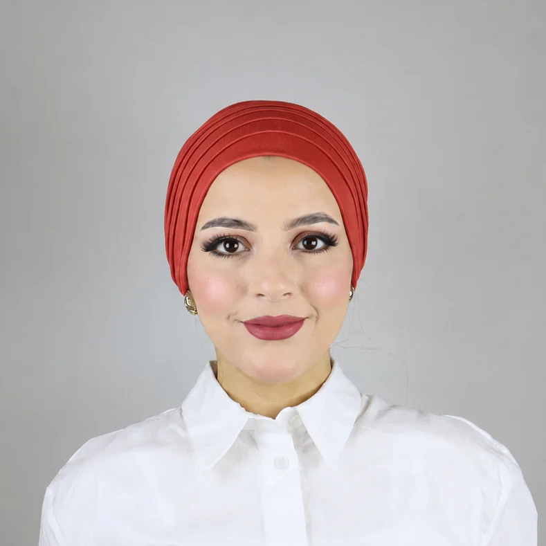 Turban été Multiplis 100% Coton Ajustable – Image 5