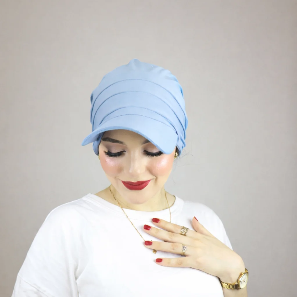 Turbante con visera ajustable - Imagen 2