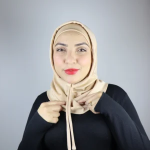 Turban capuche 2 pièces Cou fermé