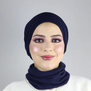 Two-piece winter turban