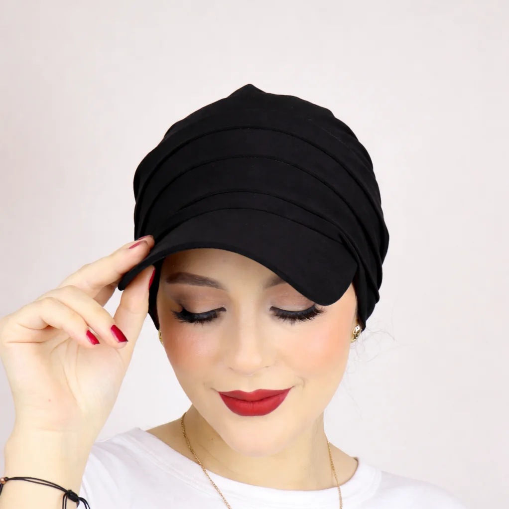 Turbante con visera ajustable - Imagen 5