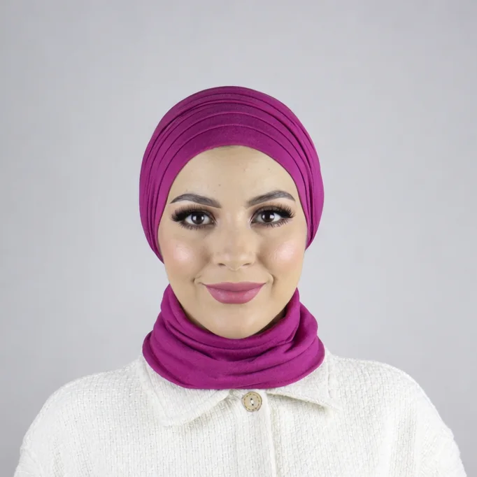 Turban été Multiplis 100% Coton Ajustable – Image 11