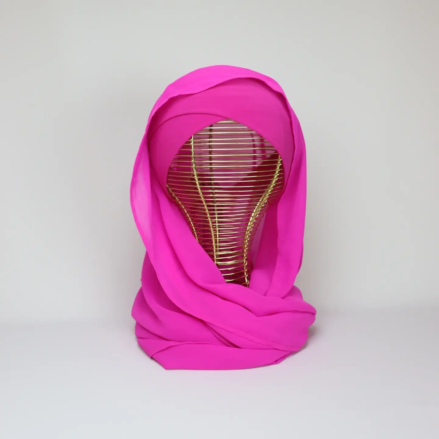 Turban chale mousseline – Image 5