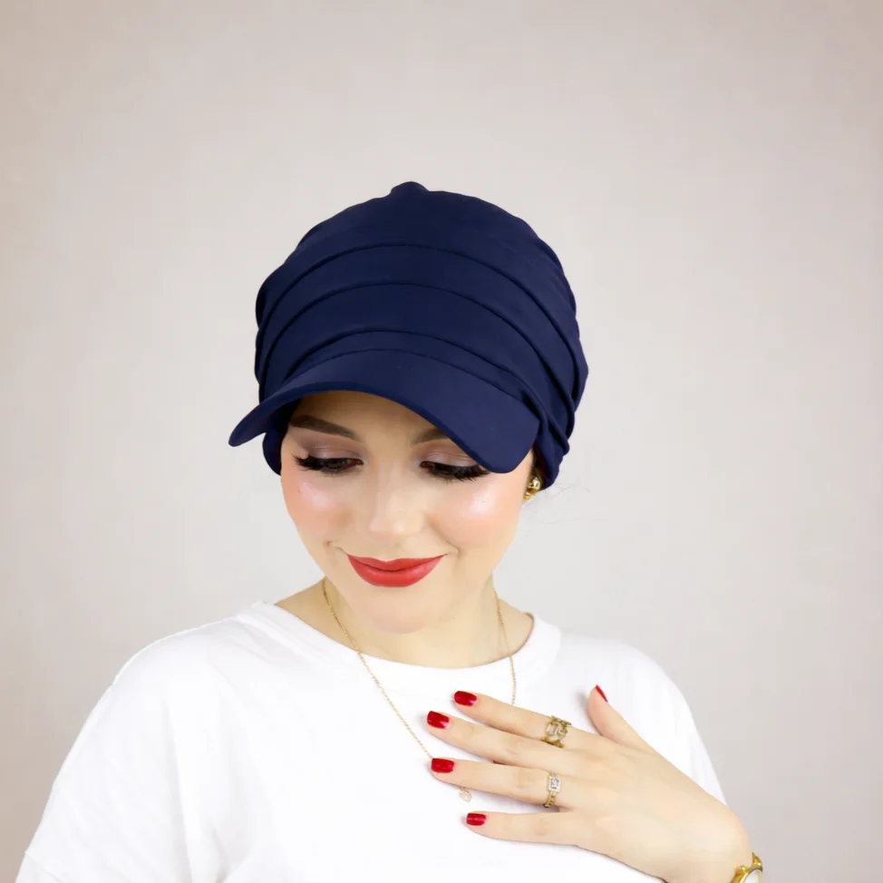 Turbante con visera ajustable - Imagen 4