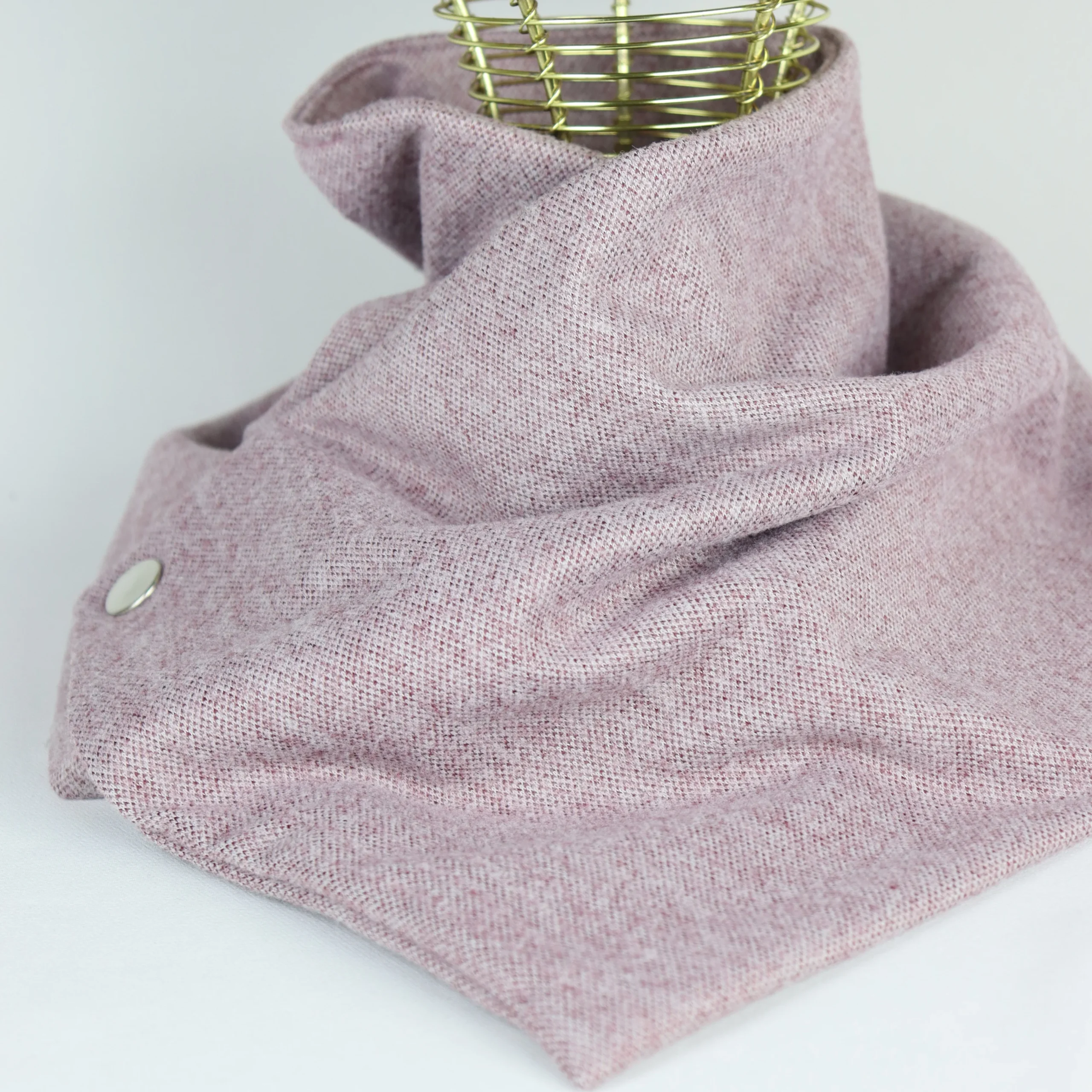 Boina de invierno de lana con efecto cachemira ajustable - Imagen 6