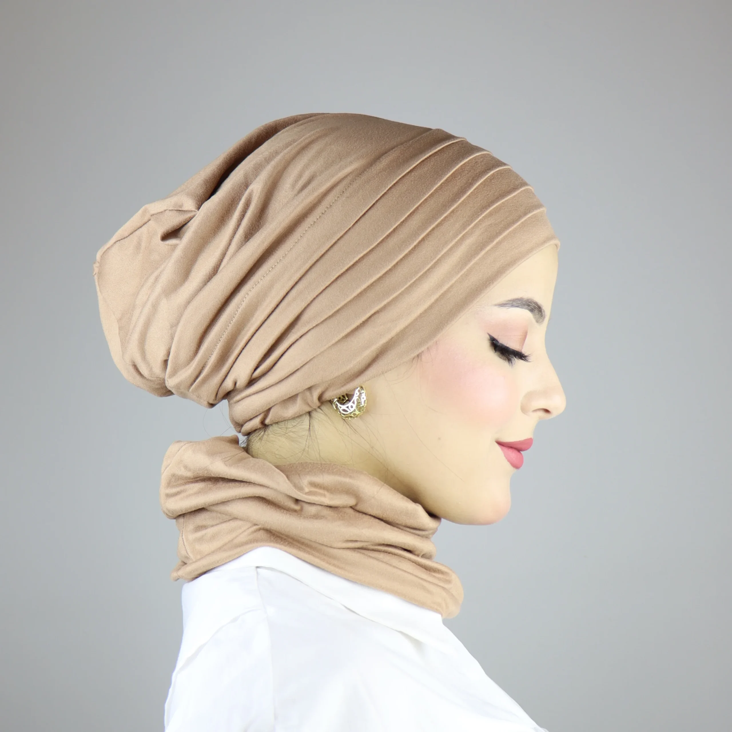 Turban été Multiplis 100% Coton Ajustable – Image 19