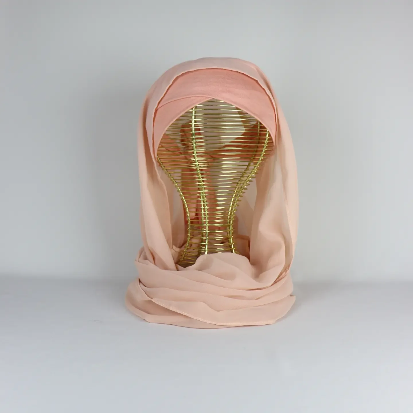 Turban chale mousseline – Image 6