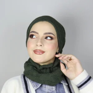 Turban Féminité – Turban Femme Hiver en Tricot Doublé Coton