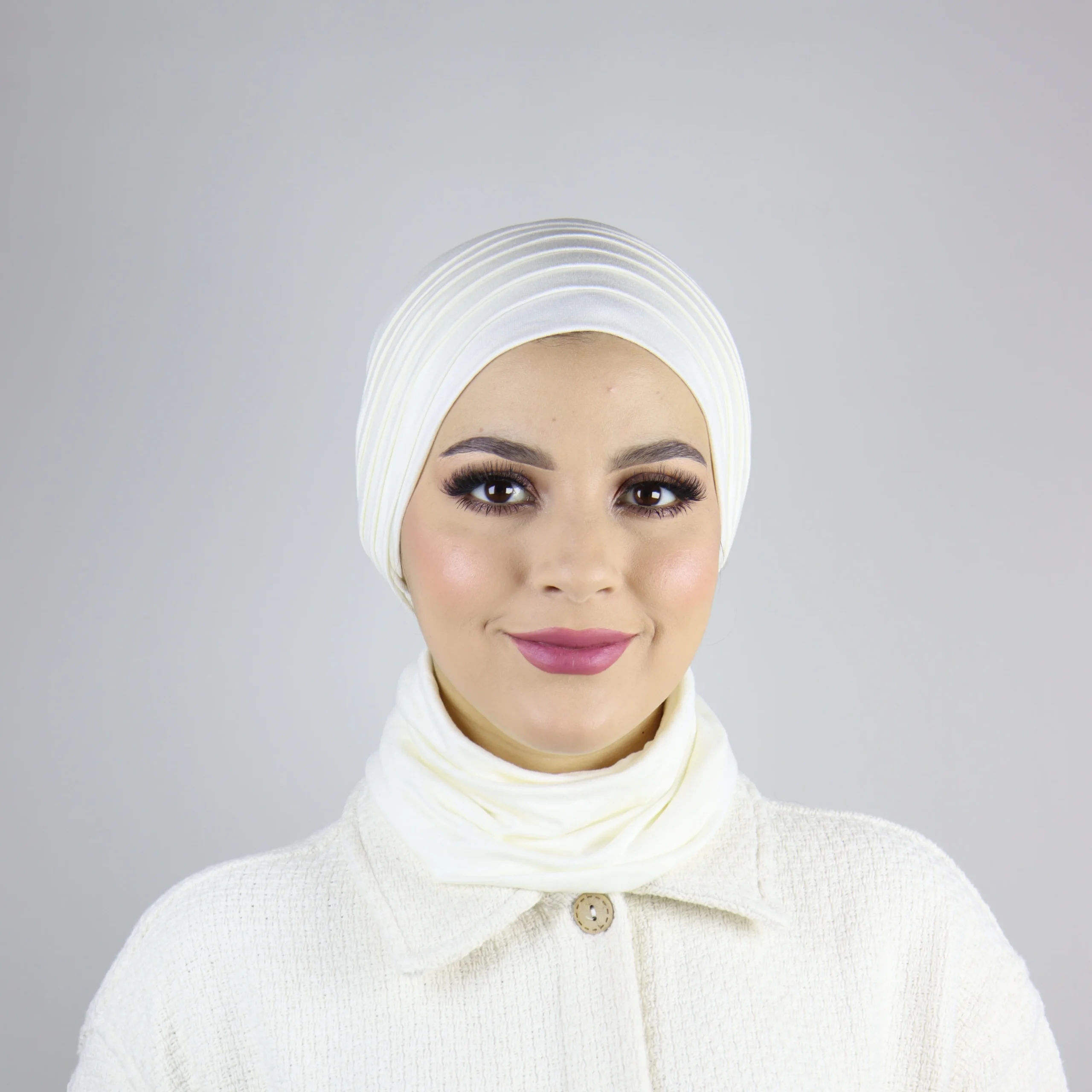 Turban été Multiplis 100% Coton Ajustable – Image 6