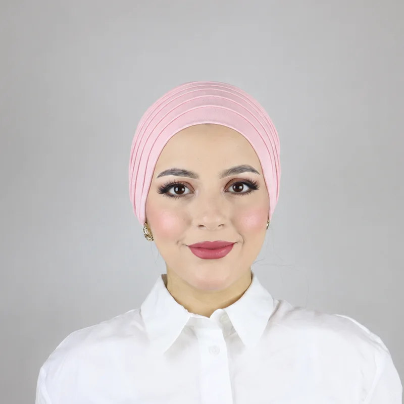 Turban été Multiplis 100% Coton Ajustable – Image 3