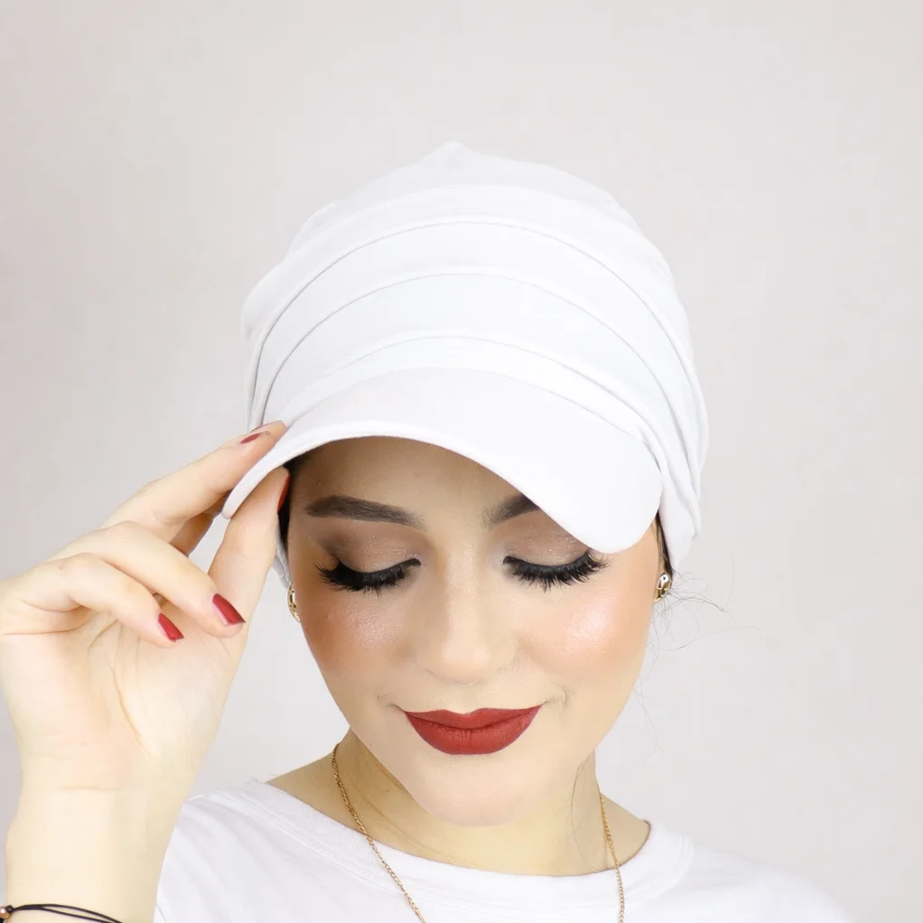 Turbante con visera ajustable - Imagen 7